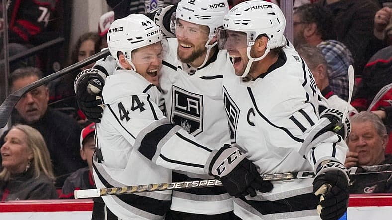 NHL: Los Angeles Kings at Carolina Hurricanes
