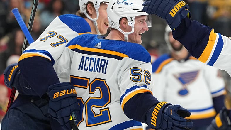 NHL: St. Louis Blues at Vegas Golden Knights