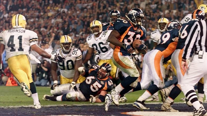 denver broncos beat green bay packers:  super bowl xxxii