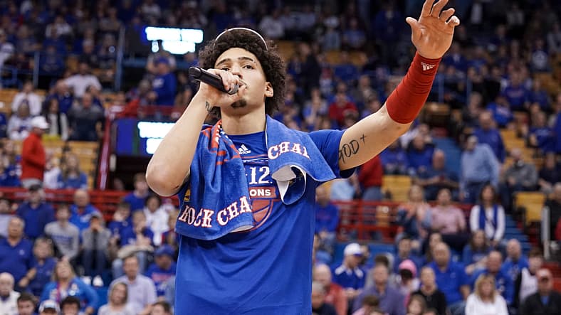 NCAA Basketball: Texas Tech at Kansas