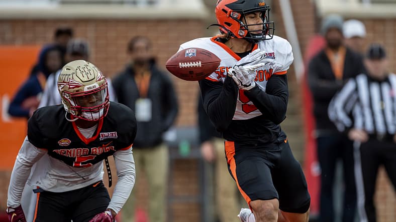 NCAA Football: Senior Bowl Practice