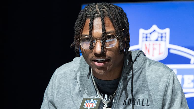 las vegas raiders draft targets: eli ricks