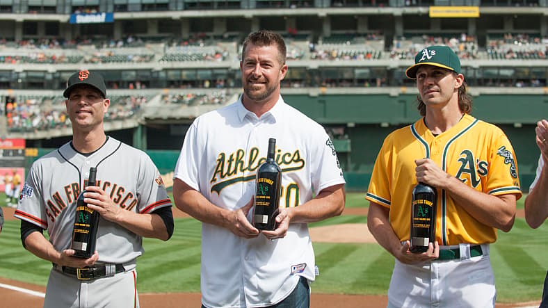 MLB: San Francisco Giants at Oakland Athletics