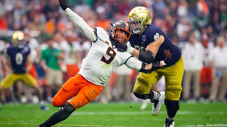 NCAA Football: Fiesta Bowl-Oklahoma State at Notre Dame
