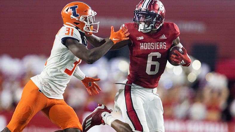 NCAA Football: Illinois at Indiana