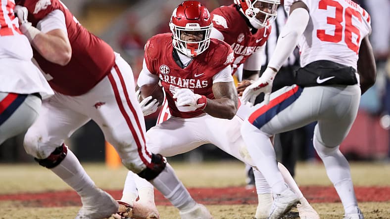 NCAA Football: Mississippi at Arkansas