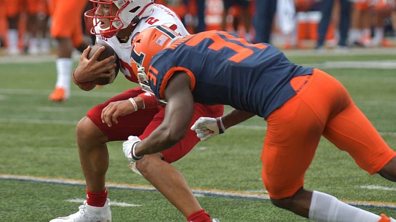 NCAA Football: Nebraska at Illinois