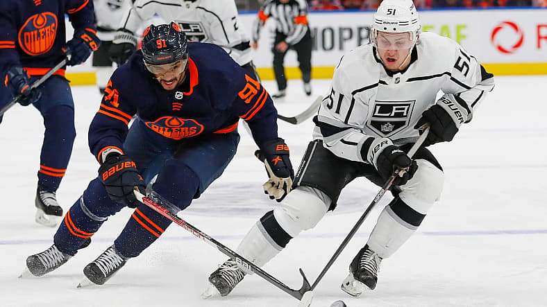 NHL: Stanley Cup Playoffs-Los Angeles Kings at Edmonton Oilers
