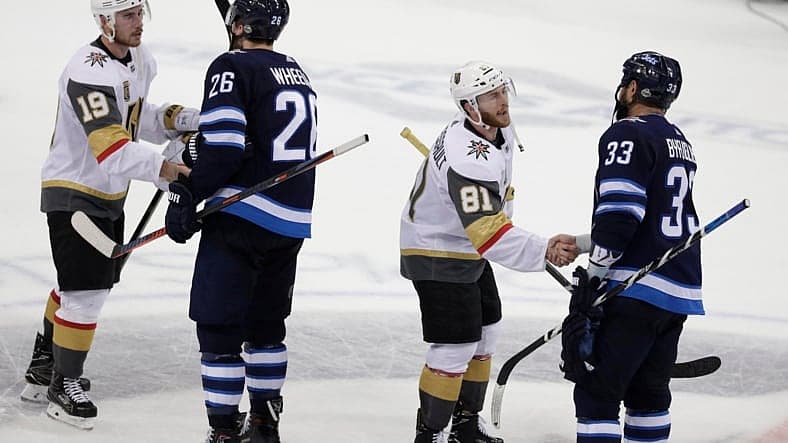 NHL: Stanley Cup Playoffs-Vegas Golden Knights at Winnipeg Jets