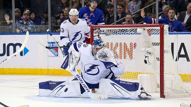 NHL: Tampa Bay Lightning at New York Rangers