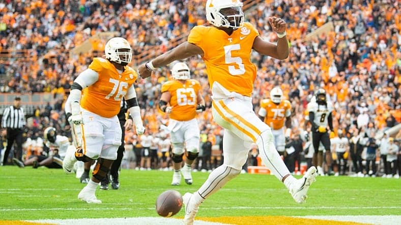 nfl draft big board: hendon hooker, tennessee