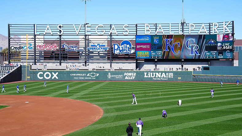 MLB: Spring Training-Colorado Rockies at Kansas City Royals
