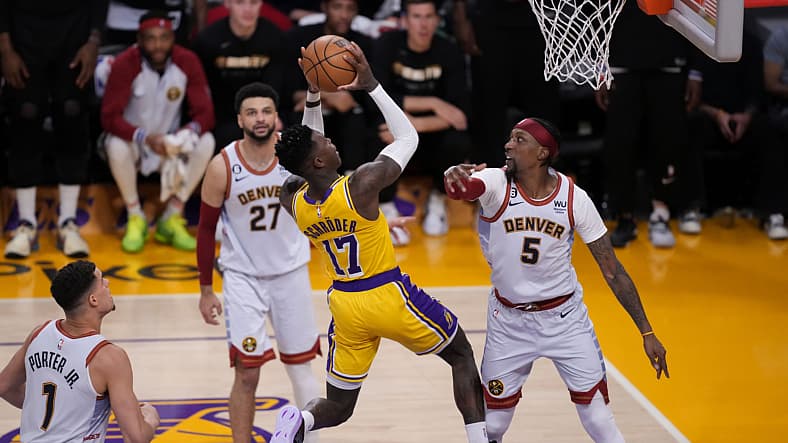 NBA: Playoffs-Denver Nuggets at Los Angeles Lakers