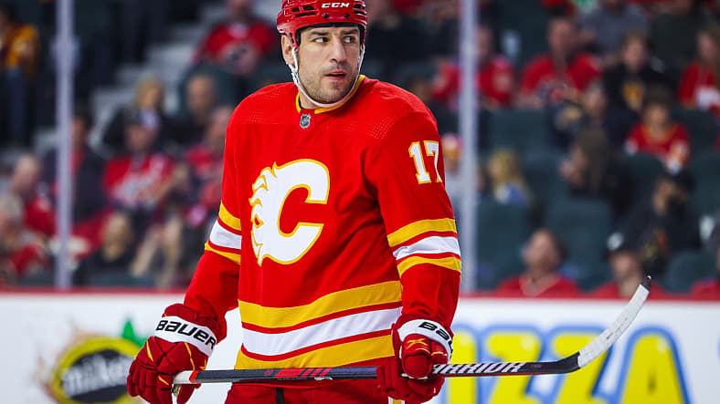NHL: San Jose Sharks at Calgary Flames