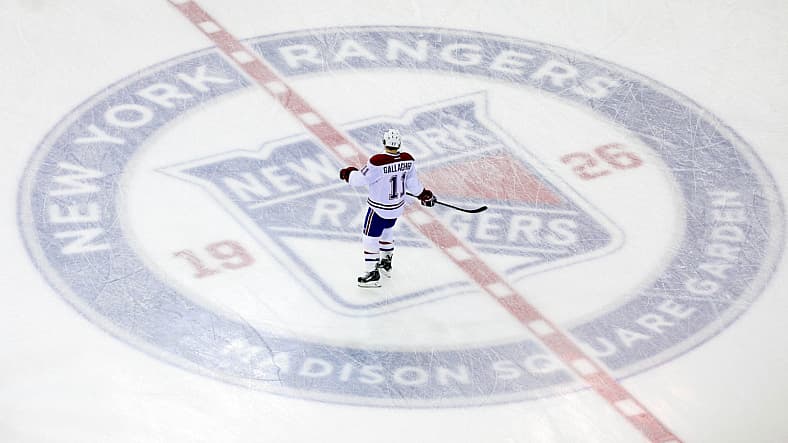 NHL: Stanley Cup Playoffs-Montreal Canadiens at New York Rangers