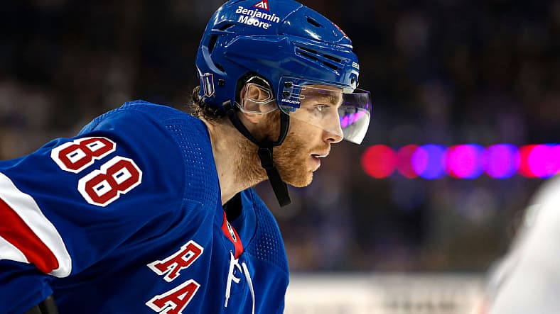 NHL: Stanley Cup Playoffs-New Jersey Devils at New York Rangers
