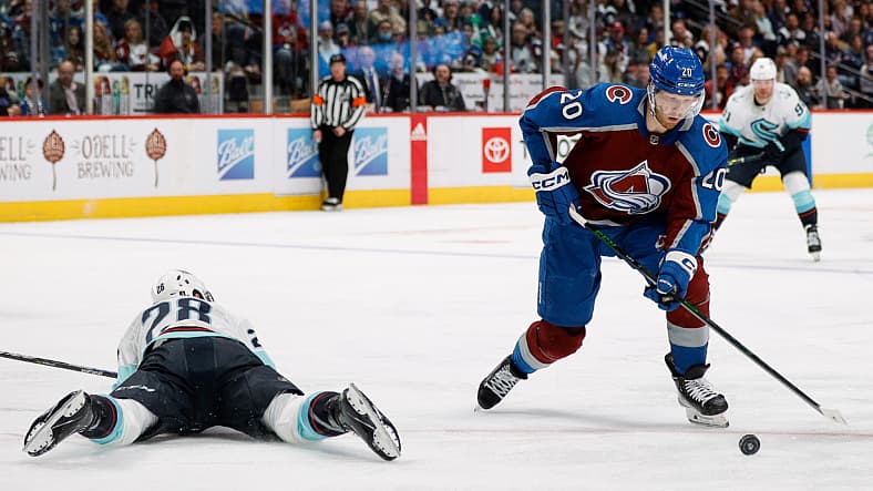 NHL: Stanley Cup Playoffs-Seattle Kraken at Colorado Avalanche