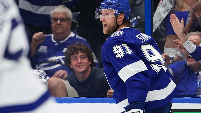 NHL: Stanley Cup Playoffs-Toronto Maple Leafs at Tampa Bay Lightning