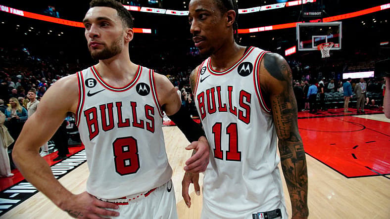nba trade rumors; demar derozan, zach lavine