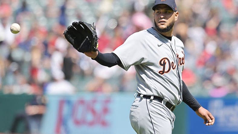 MLB: Detroit Tigers at Cleveland Guardians