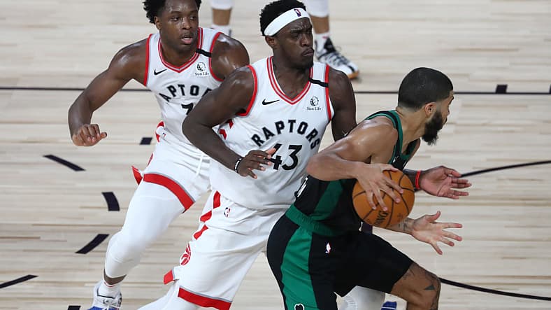 NBA: Playoffs-Boston Celtics at Toronto Raptors