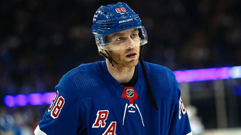NHL: Stanley Cup Playoffs-New Jersey Devils at New York Rangers
