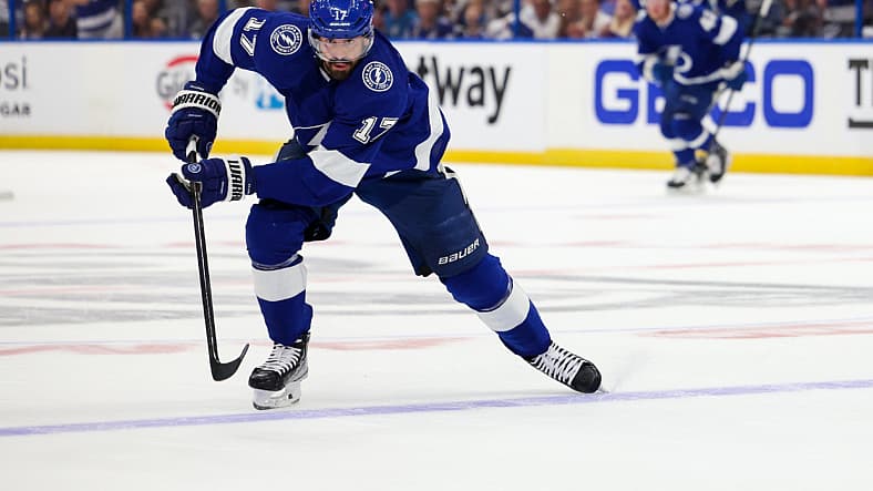 NHL: Stanley Cup Playoffs-Toronto Maple Leafs at Tampa Bay Lightning