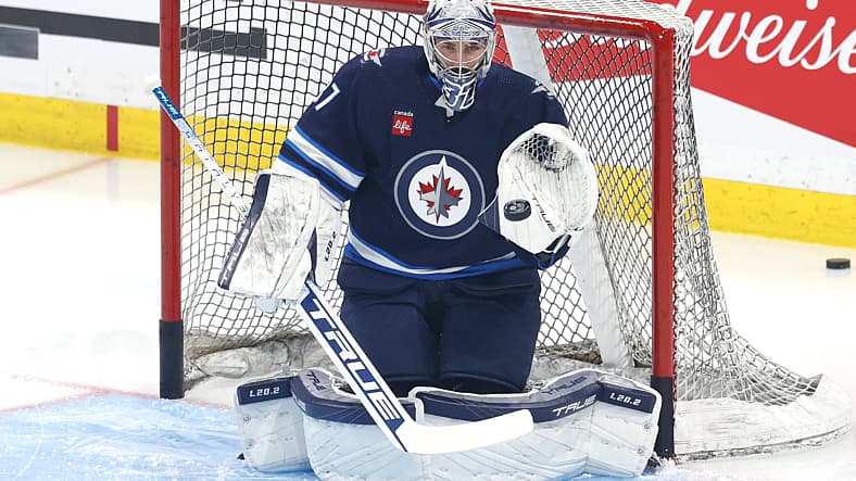 NHL: Stanley Cup Playoffs-Vegas Golden Knights at Winnipeg Jets