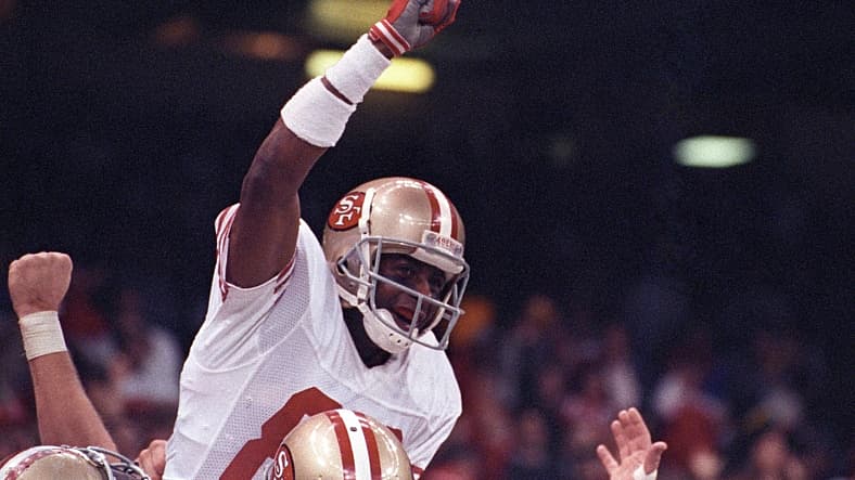 best wide receivers of all time: jerry rice