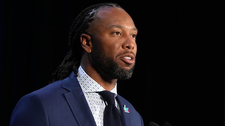 best wide receivers of all time: larry fitzgerald
