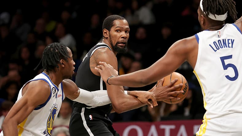 NBA: Golden State Warriors at Brooklyn Nets