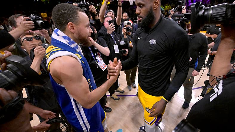 NBA: Playoffs-Golden State Warriors at Los Angeles Lakers