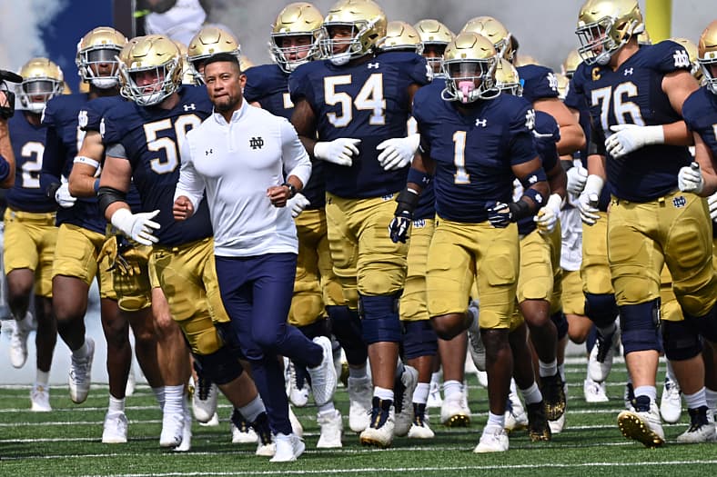 NCAA Football: Central Michigan at Notre Dame