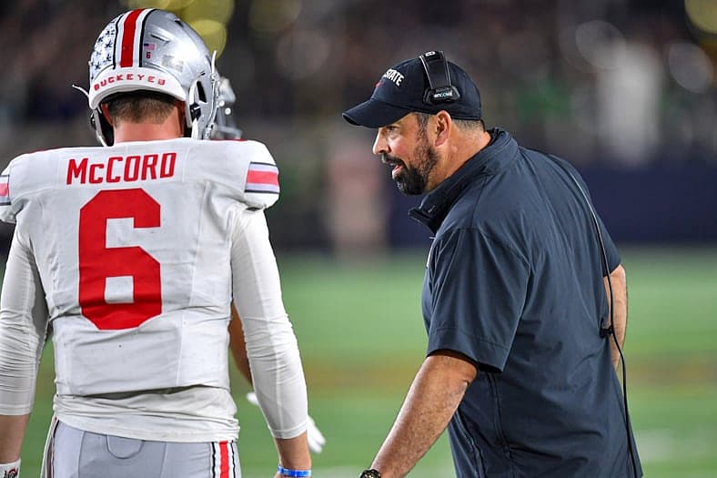 NCAA Football: Ohio State at Notre Dame
