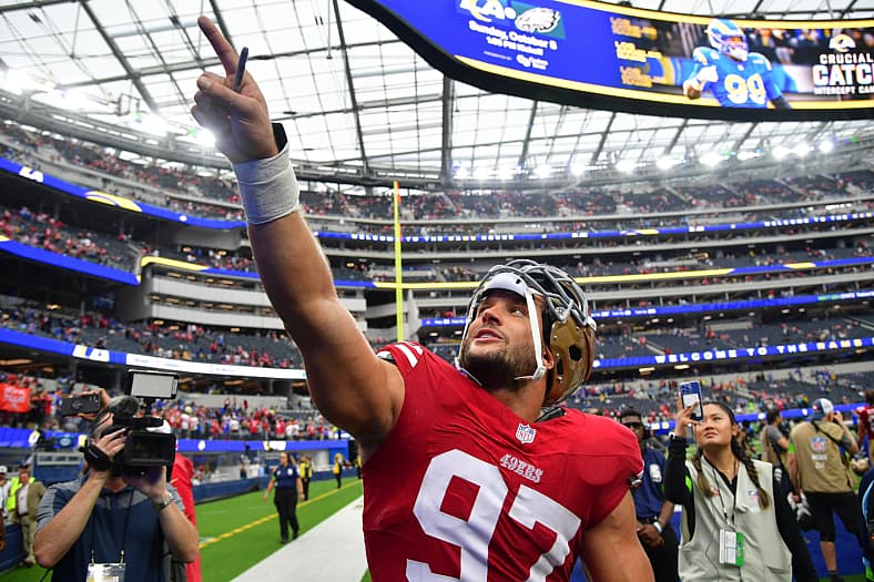 NFL: San Francisco 49ers at Los Angeles Rams