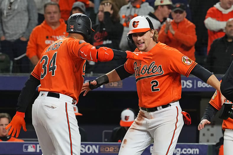 MLB: ALDS-Texas Rangers at Baltimore Orioles