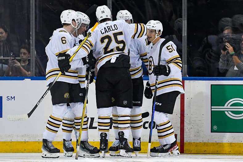 NHL: Preseason-Boston Bruins at New York Rangers