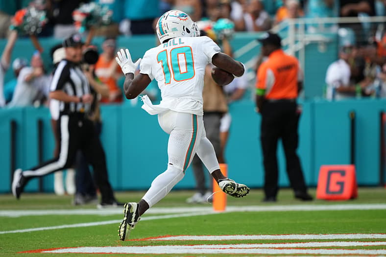 Tyreek Hill Miami Dolphins