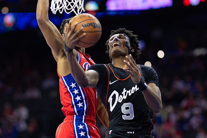 NBA: Detroit Pistons at Philadelphia 76ers