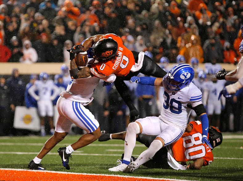 NCAA Football: Brigham Young at Oklahoma State
