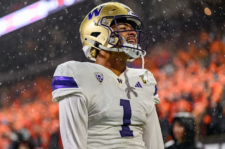 NCAA Football: Washington at Oregon State