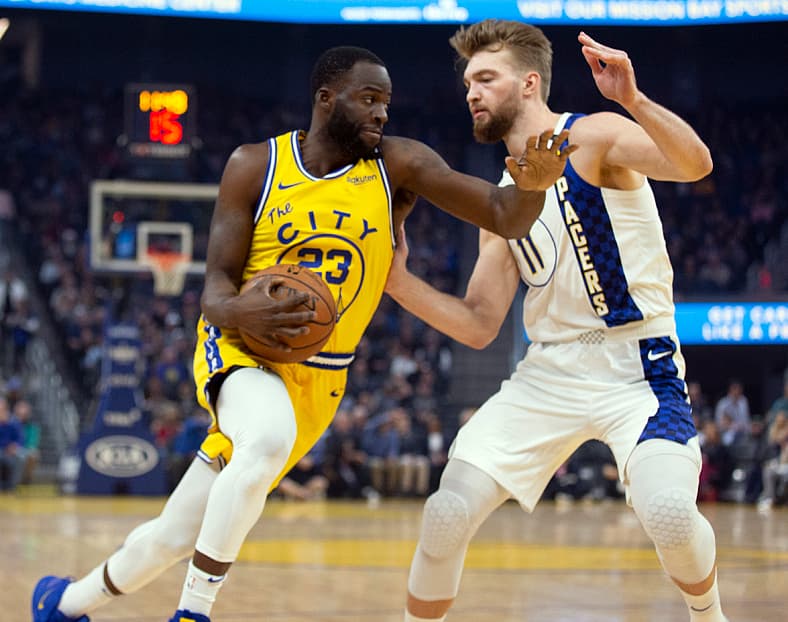 draymond green lost his mind, domantas sabonis
