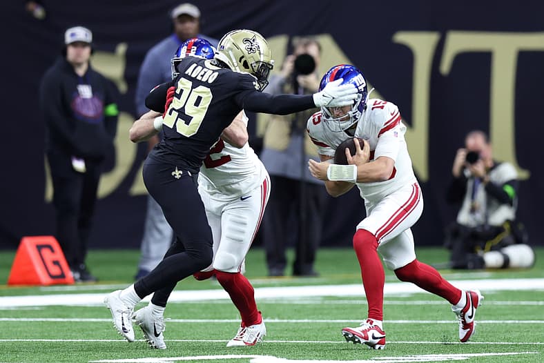 New York Giants' Tommy DeVito
