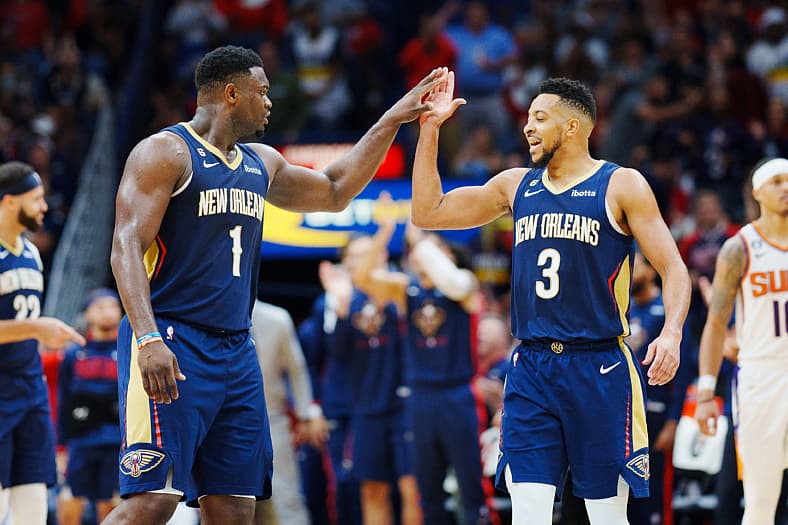 NBA: Phoenix Suns at New Orleans Pelicans