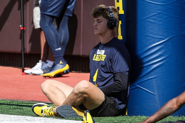 Michigan wolverines: J.J. McCarthy "Free Harbaugh" shirt