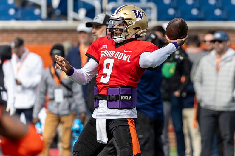 NCAA Football: Senior Bowl Practice