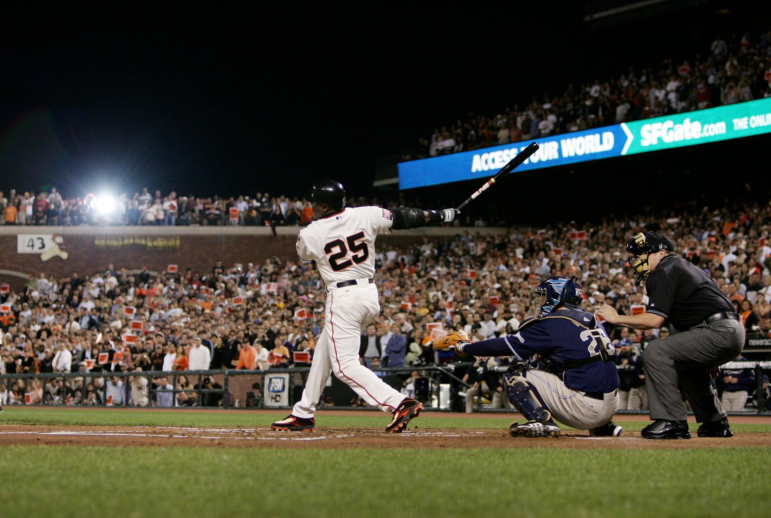Barry Bonds To 10 MLB hitters of all-time