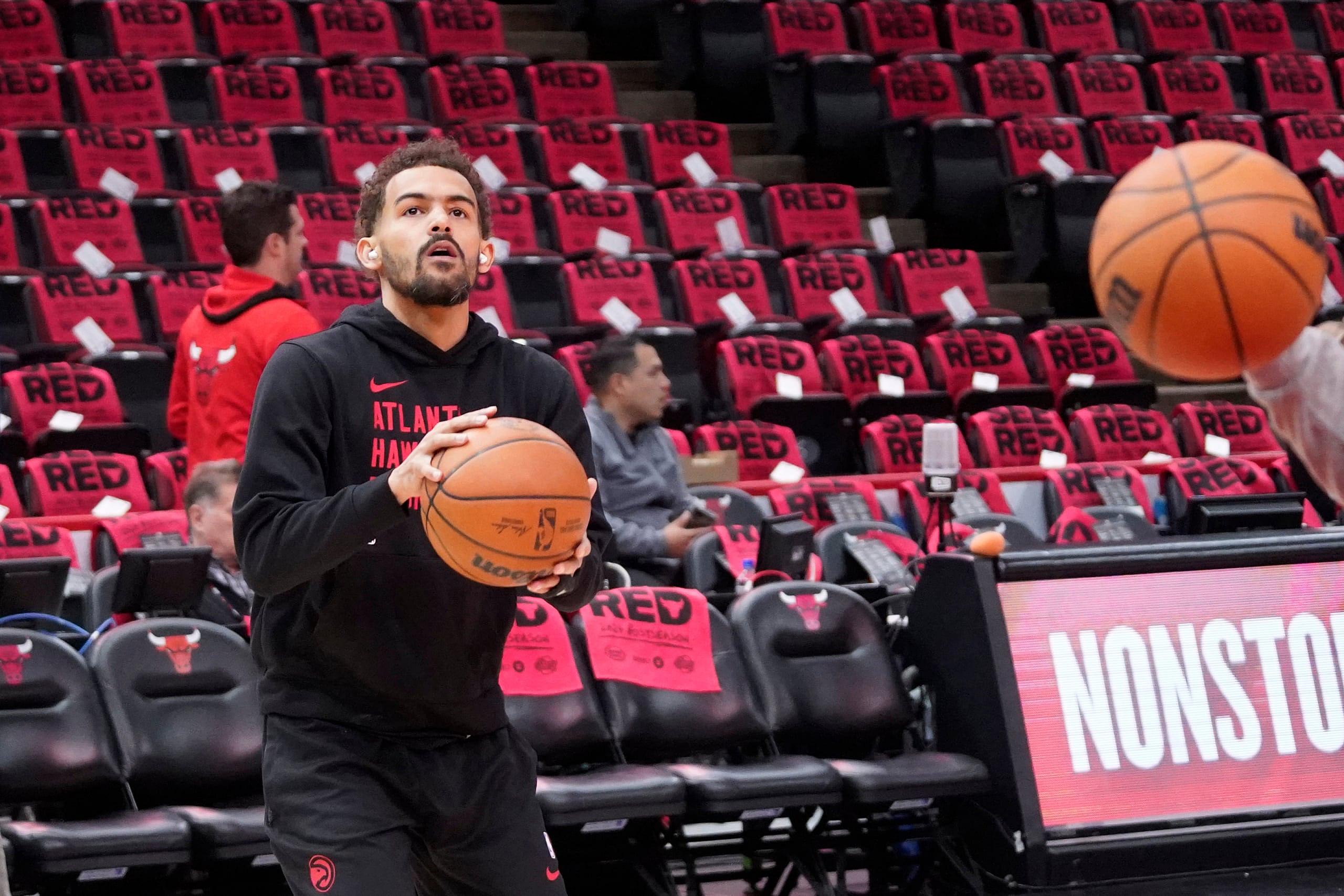 Atlanta Hawks guard Trae Young
