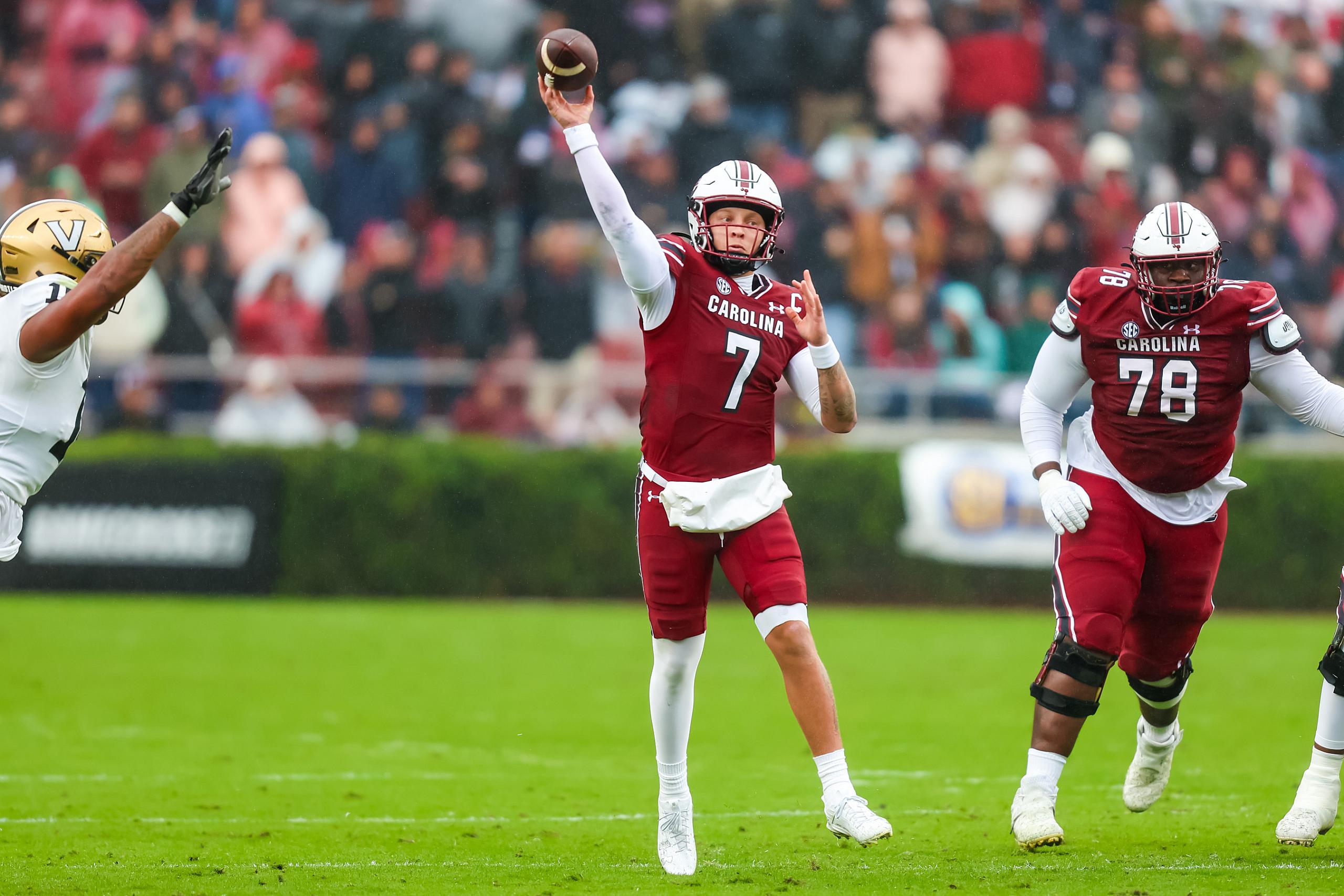 NCAA Football: Vanderbilt at South Carolina