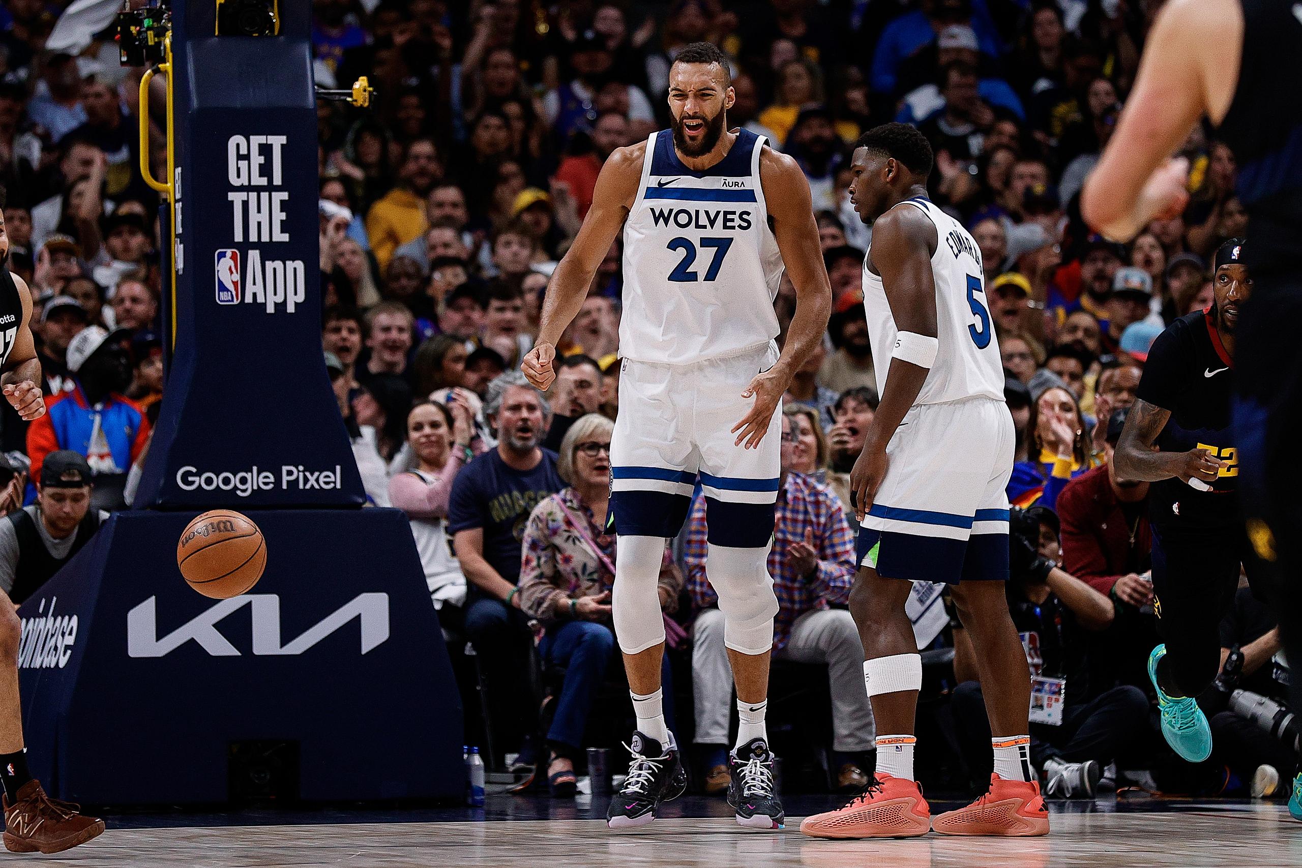 NBA: Minnesota Timberwolves at Denver Nuggets